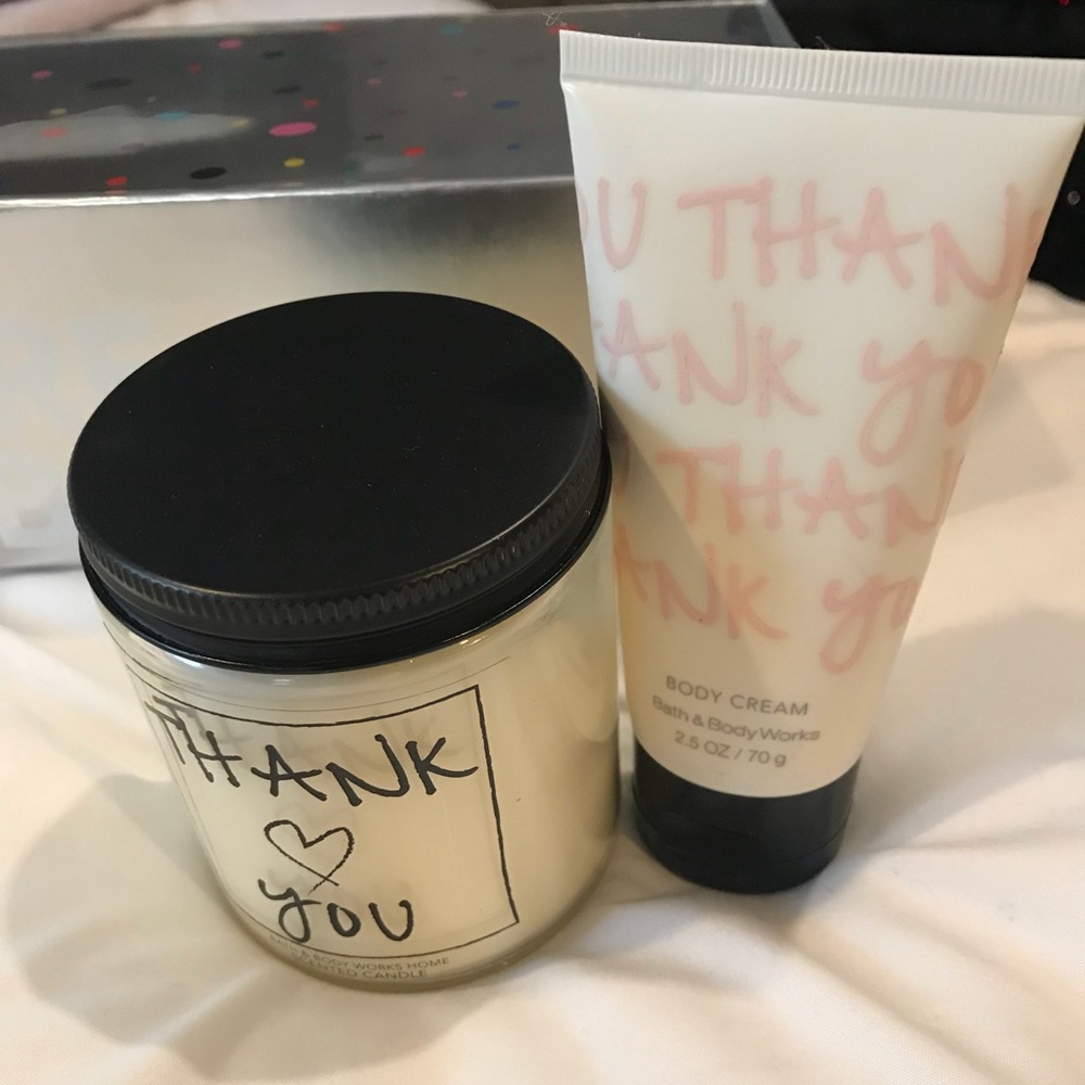 Thank You Candle, Lotion and Spray - Picture 2 of 4